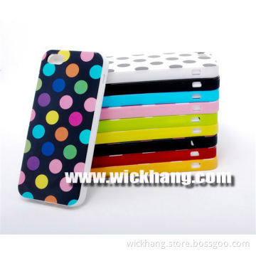 Polka DOT Soft Rubber TPU Case for iPhone 5